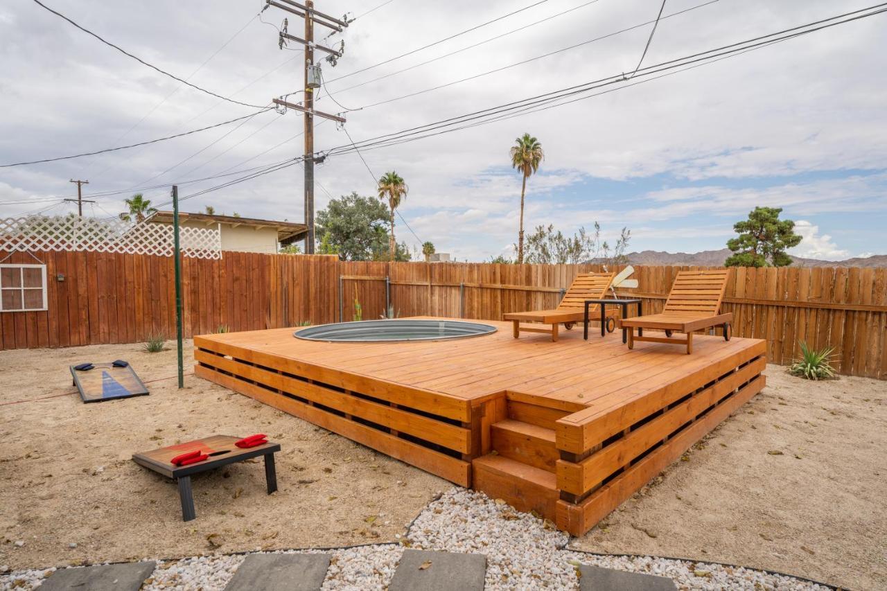 Palm Vista Retreat *Hot Tub/Cowboy Pool/Hammocks* Villa Joshua Tree Ngoại thất bức ảnh